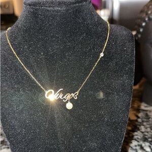 Virgo zodiac necklace